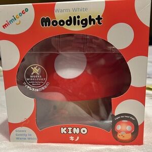 Brand New! MIMI & COCO Red Mushroom Moodlight